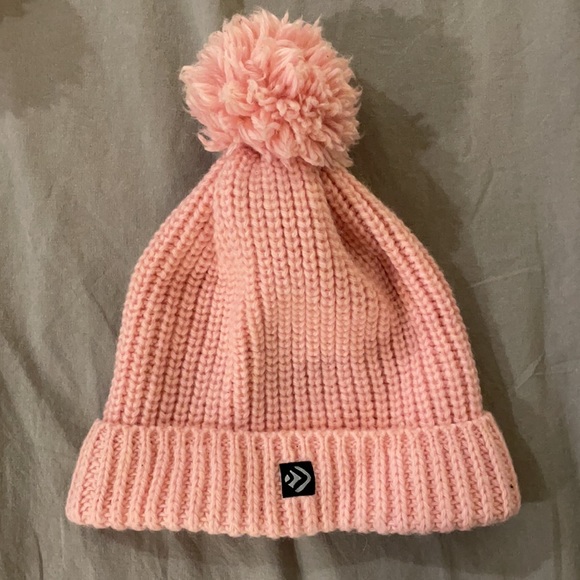 Giant Pom Pom Pink Beanie - Picture 4 of 4